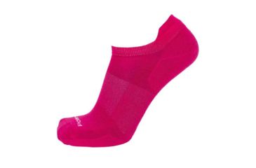 Image of Point 6 Running Ultra Light No Show Tab Women's Sock, Lipstick, Small 1175-605-05