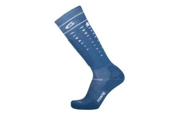 Image of Point 6 Ski/Arrow Light OTC  Men's Socks, Deep Teal, Large 2430-252-07
