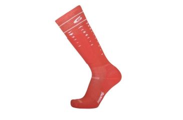 Image of Point 6 Ski/Arrow Light OTC  Men's Socks, Coral, Small 2430-280-05
