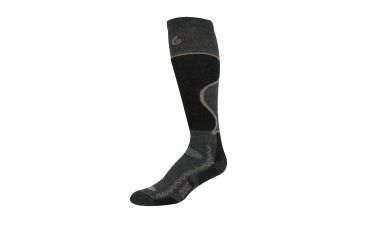 Image of Point 6 Ski Medium OTC - Men's-Gray/Blue-Small