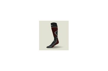 Image of Point 6 Ski Pro Light OTC Sock - Men's -Red-Small