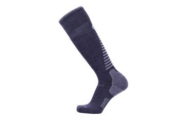 Image of Point 6 Ski Pro Racer OTC Men's Socks, Gray, Large 1415-200-07