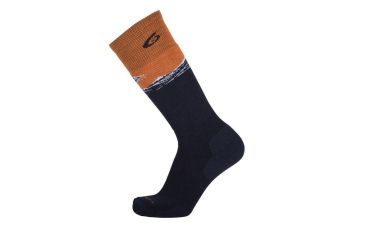 Image of Point 6 Snowboard Great Wave Medium OTC  Men's Socks, Dark Navy, X-Large 1620-233-08