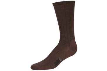 Image of Point 6 Vertical Pinstripe Ultra Light Crew - Mens-Black-Medium