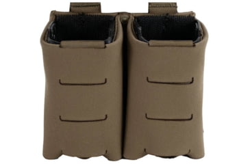 Image of Point Blank Duty Gear Alpha Double Pistol Magazine Pouch, Coyote, PCHPMDACZ5-COY