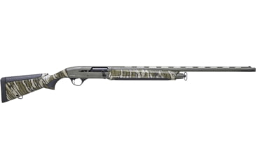 Image of Pointer Field Tek 12 3in Field Semi-Auto Shotgun, 12 Gauge, 28in BBL, Synthetic MO Bottomland Stock, Silver, REXPFT12CAMO