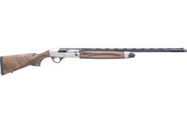 Image of Pointer Field Tek 12 3in Field Semi-Auto Shotgun, 12 Gauge, 28in BBL, Walnut Stock, Silver, REXPFT12DWS