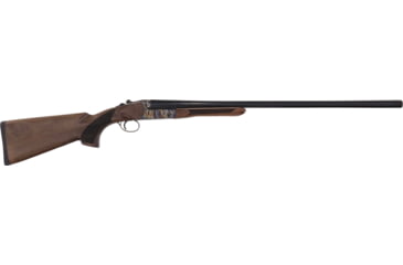 Image of Pointer Ft6 3in Field SxS Shotgun, 12 Gauge, 28in Heat Tempered BBL, Turkish Walnut Stock, Blued, FT61228HT