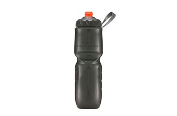 Image of Polar Bottle Insulated Water Bottle, 24oz, ZipStream Charcoa, POL-IB24SOCH