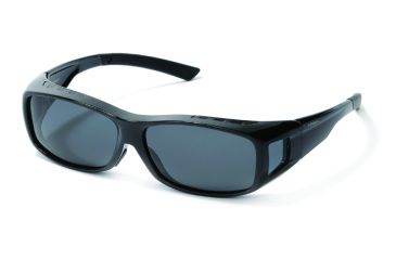 Image of Polaroid Avery SunCovers - Black, Polar Grey Lenses PD8045A