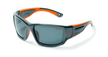 Image of Polaroid Oliver Bifocal Sunglasses, Grey/Orange Frame PDP7125YBF
