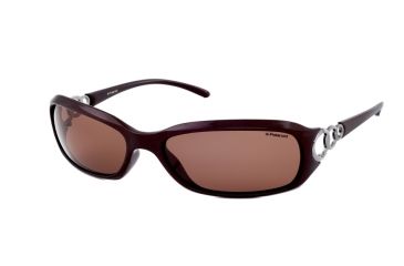 Image of Polaroid Boutique Sunglasses - Black Frame, Polarized Grey Lenses PDP8017A