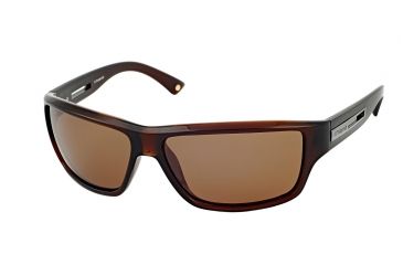 Image of Polaroid Douglas Mens Sunglasses - Brown Frame, Polarized Copper Lenses PDX8104Y