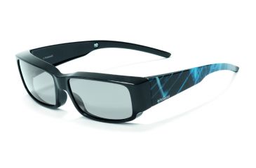 Image of Polaroid 3D Fashion Cover 3D Glasses - Black/Blue PDN8102A