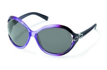 Image of Polaroid Ninna Sunglasses - Purple, Polarized Light Grey Lenses PDF8118Z