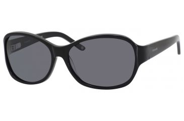 Image of Polaroid U 9360/S Single Vision Prescription Sunglasses U9360S-00CF-1T-5115 - Frame Color A / Black, Lens Diameter 51 mm