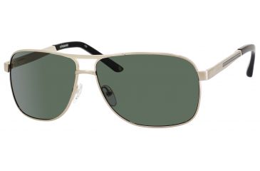 Image of Polaroid X 4307/S Sunglasses X4307S-000U-0P-6112 - C / Gold Frame, Green Polarized Lenses, Lens Diameter 61mm, Distance Between Lenses 12mm