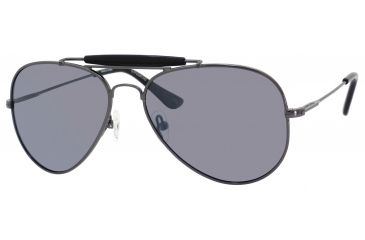 Image of Polaroid X 4320/S Sunglasses X4320S-0A4X-JY-5916 - C / Gunmetal Frame, Gray Blue Mirpol Lenses, Lens Diameter 59mm, Distance Between Lenses 16mm