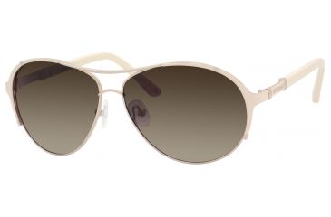 Image of Polaroid X 4330/S Sunglasses X4330S-000U-S7-6013 - B / Gold Frame, Brown Gradient Polarized Lenses, Lens Diameter 60mm, Distance Between Lenses 13mm