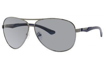 Image of Polaroid X 4411/S Single Vision Prescription Sunglasses X4411S-0S3T-YA-6311 - Frame Color Gunmetal, Lens Diameter 63 mm