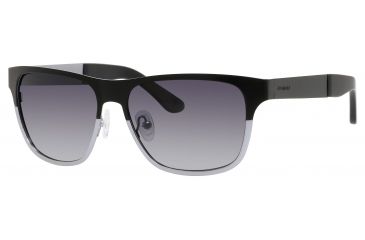 Image of Polaroid X 4414/S Single Vision Prescription Sunglasses X4414S-0BC5-ML-5515 - Frame Color Black, Lens Diameter 55 mm