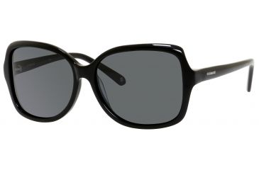 Image of Polaroid X 8404/S Sunglasses X8404S-0KIH-1T-5915 - Black Frame, Gray Polarized Lenses, Lens Diameter 59mm, Distance Between Lenses 15mm