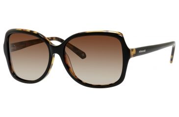 Image of Polaroid X 8404/S Sunglasses X8404S-0KIH-S7-5915 - Black Frame, Brown Gradient Polarized Lenses, Lens Diameter 59mm, Distance Between Lenses 15mm