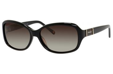 Image of Polaroid X 8406/S Single Vision Prescription Sunglasses X8406S-01G5-S7-5615 - Frame Color Black, Lens Diameter 56 mm