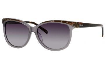 Image of Polaroid X 8409/S Single Vision Prescription Sunglasses X8409S-00BM-ML-5719 - Frame Color Havana, Lens Diameter 57 mm