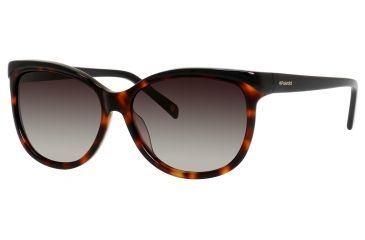 Image of Polaroid X 8409/S Single Vision Prescription Sunglasses X8409S-01G5-S7-5719 - Frame Color Black, Lens Diameter 57 mm