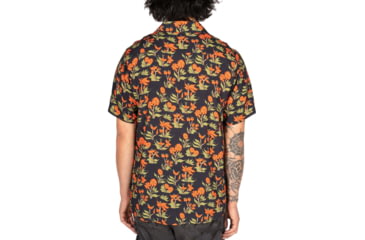 Image of Poler Aloha Shirt, Medium, Orchid Floral Black, 221APM3002-Orchid Floral Black-M