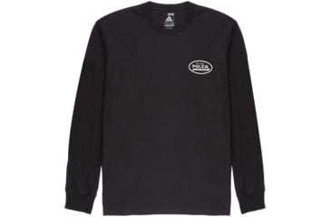 Image of Poler Brand Brand Long Sleeve Shirt, Small, Black, 214APM2204-Black-S