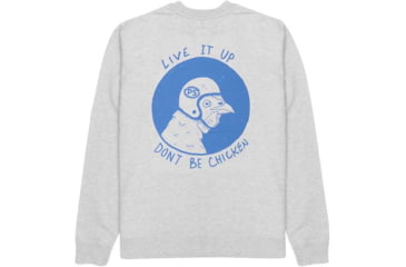Image of Poler Chicken Crew, Small, Gray Heather, 212LTD2502-Gray Heather-S