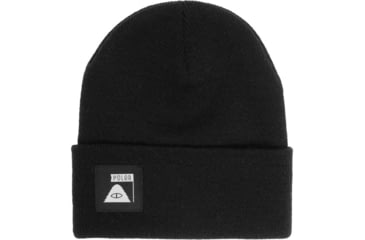 Image of Poler Daily Driver Beanie, Black, One Size, 213ACU7903-Black-O/S