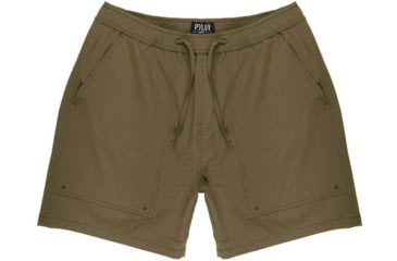 Image of Poler Dodgeball Shorts, 32 in Waist, Olive, 212APM4004-Olive-32
