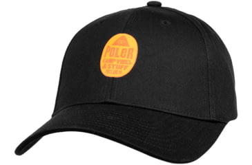 Image of Poler Fruit Sticker Dad Hat, Black, One Size, 221ACU7801-Black-O/S