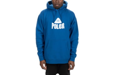 Image of Poler Fuzzy Stuff Hoodie, Large, Royal, 221APM2602-Royal-L