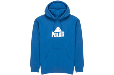 Image of Poler Fuzzy Stuff Hoodie, Large, Royal, 221APM2602-Royal-L