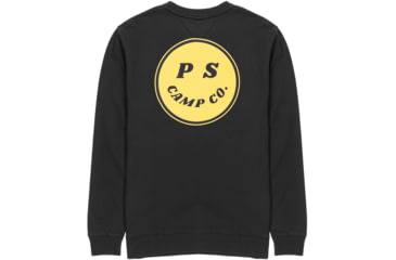 Image of Poler Happy Camper Crew, Large, Black, 212APM2501-Black-L
