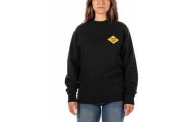 Image of Poler Happy Camper Crew, Large, Black, 212APM2501-Black-L