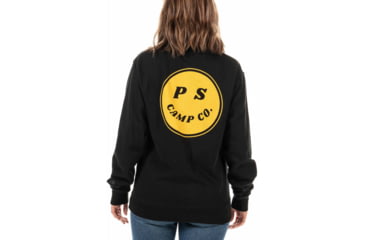 Image of Poler Happy Camper Crew, Large, Black, 212APM2501-Black-L