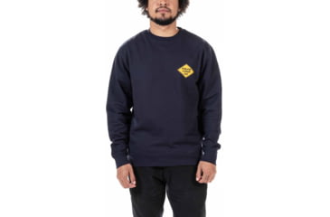 Image of Poler Happy Camper Crew, 2XL, Navy, 212APM2501-Navy-XXL
