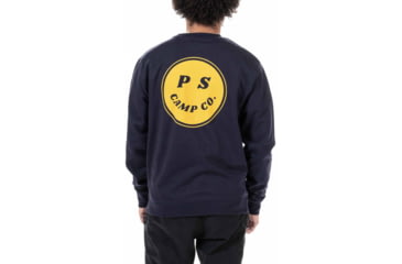 Image of Poler Happy Camper Crew, 2XL, Navy, 212APM2501-Navy-XXL