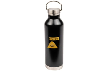 Image of Poler Insulated Water Bottle, Black, 221ACM9105-Black-O/S