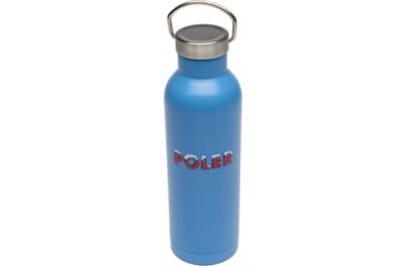 Image of Poler Insulated Water Bottle, Poler Pop Blue, 223ACM9105-PPopBlue-O/S