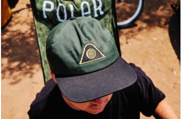 Image of Poler Mad Cyclops Hat, Forest Green, One Size, 212CLU7011-Forest Green-O/S