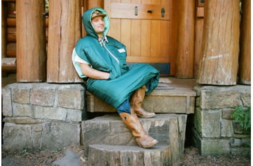 Image of Poler Napsack 50 Wearable Sleeping Bag Synthetic-Green-Medium