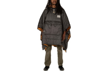 Image of Poler Poncho, Black Ginger Critter, One Size, 212ACU5601-BLGCRITTER-O/S