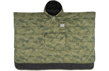 Image of Poler Poncho, Furry Camo, Small/Medium, 221ACU5601-Furry Camo-S/M