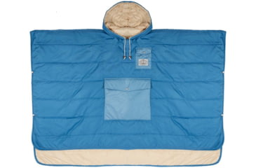 Image of Poler Poncho, High Tide Blue, Large/Extra Large, 221ACU5601-HTBlue-L/XL